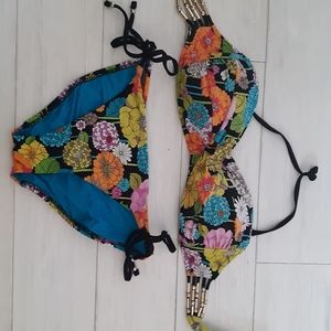 Excellent Trina Turk Bikini Set Size 8